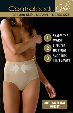 Control Body 311028 Shaping Brief Bianco