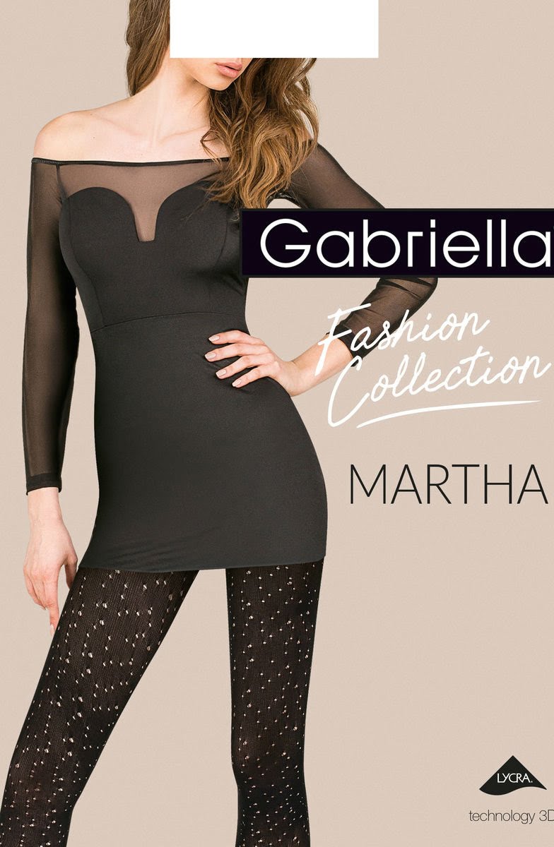 Gabriella Martha Tights Black