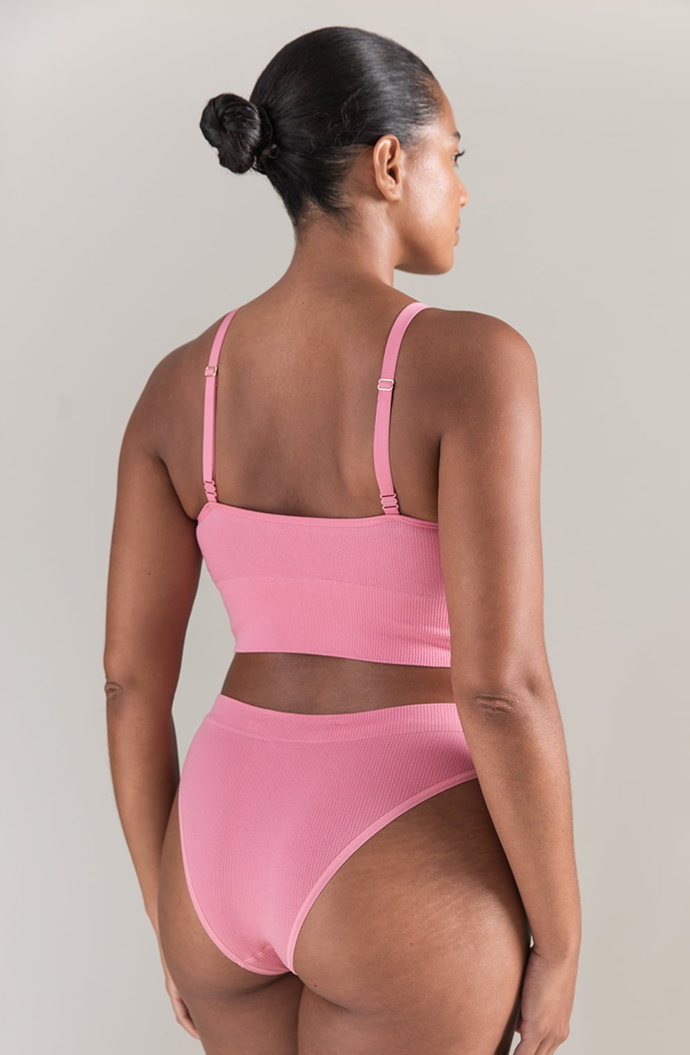 The TENCEL™ High Leg Brief Rose Pink