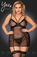 YesX YX954Q Black Chemise